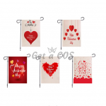 Garden Flags Valentine's Day Love Series Printing