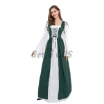 Women Halloween Renaissance Costumes Palace Dress