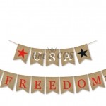 Holiday Decor Independence Day Pentagram Pull The Flag
