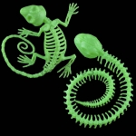 Halloween Decorations Luminous Gecko Snake