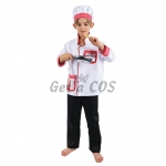 Boys Halloween Costumes Chef Profession Clothes