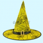 Halloween Decorations Spider Web Pattern Wizard Hat