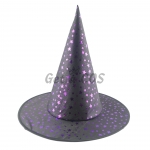 Halloween Decorations Purple Stars Hat