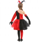 Funny Clown Harry Movie Character Girl Costume