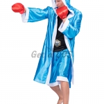 Men Halloween Boxer Costumes Stage Outfit