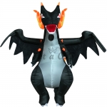 Inflatable Costumes Fire-breathing Black Dragon