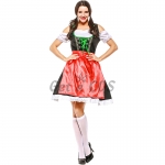 Women Bavarian Traditional  Oktoberfest Costume Beer Dress.