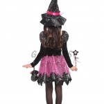 Witch Costume Kids Magic Puffy Skirt