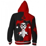 Harley Quinn Costume Red Black
