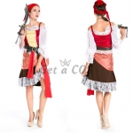 Women Halloween Costumes Pirate Party Outfit