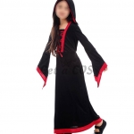 Girls Witch Costume Red and Black Gothic