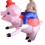 Inflatable Costumes Cartoon Pig Mount
