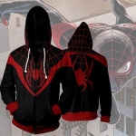 Spiderman Costume Kids Amazing Black Coat
