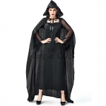 Women Scary Halloween Costumes Robe Mage