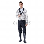 Scary Halloween Costumes Ghost Bride Groom Bloody Style