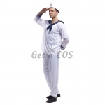 Men's Sailor Costume White Uniform