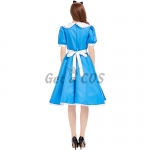 Alice in Wonderland Tea Party Blue Women Costume
