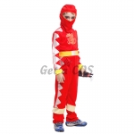 Ninja Costume Fire Dragon Suit