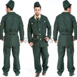 Halloween Costumes Army Green Military Uniform