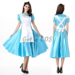 Women Halloween Costumes Snow White Maid Beer Clothes