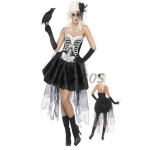 Scary Halloween Costumes Witch Skull Zombie Suit
