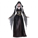 Witch Costumes Evil Long Dress