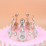 Birthdays Decoration Lace Pearl Crown
