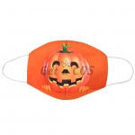 Halloween Face Mask Smiley Pumpkin