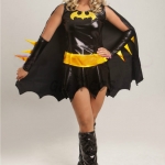 Women Halloween Costumes Batman Superman Uniform