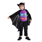 Kids Halloween Costumes Color Bat Suit