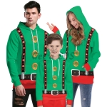 Family Halloween Costumes Christmas Buttons Clothes