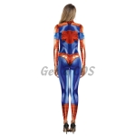 Women Halloween Costumes Spiderman Jumpsuit