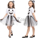 Girls Ghost Costume Playful Dress