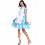 Women Fairy Tale Costumes Alice In Wonderland Maid Dress
