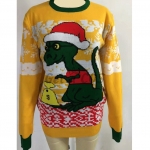 Christmas Sweater Yellow Pattern