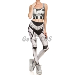 Women Halloween Costumes Mechanical Stretch Tights