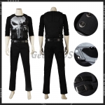 Movie Character Costumes The Punisher - Customized