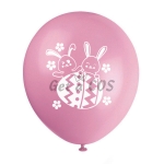 Easter Decorations Pure Color Bunny Balloon
