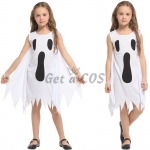 Girls Ghost Costume White Dress