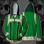 Anime Cosplay Costumes My Hero Academia Green Coat