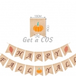 Holiday Decor Autumn Thanksgiving Pull The Flag