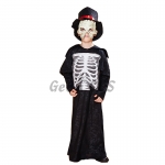 Boys Halloween Costumes Reaper Skeleton Robe