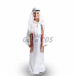 Arabian Costume for Kids Rainbow Print Cosplay