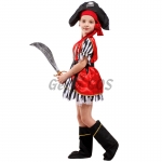 Captain Hook Costume Red Vest Kids