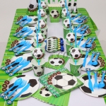 Birthdays Decoration Football Theme Tableware