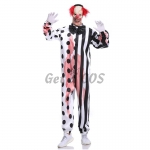 Bloody Men Halloween Costumes Clown Killing Maniac Clothes