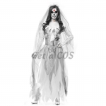 Zombie Costume Bride Demon Suit