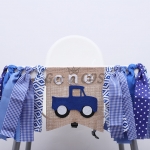 Holiday Decor Truck Pattern Pull The Flag