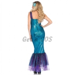 Women Halloween Costumes Mermaid Princess Wholesale Dress