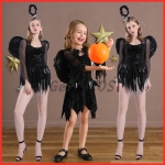 Sexy Halloween Family Costumes Evil Angel Game Uniform